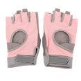 thumbnail image 1 of Equipo de protección deportiva, 1 par de guantes de entrenamiento transpirables para mujer, guantes de entrenamiento transpirables, guantes deportivos de medio dedo, resistentes y resistentes, 1 of 9