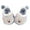 Gray, variant on Toddler Baby Boys Girls Winter Warm Cartoon Crib Shoes Indoor Slipper Socks