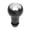 Black and Chrome, variant on YAHHU Gear Shift Cover 5 Speed Stick Knob Dust-proof Gaiter Boot Leather Replacement for Peugeot 207 307 406