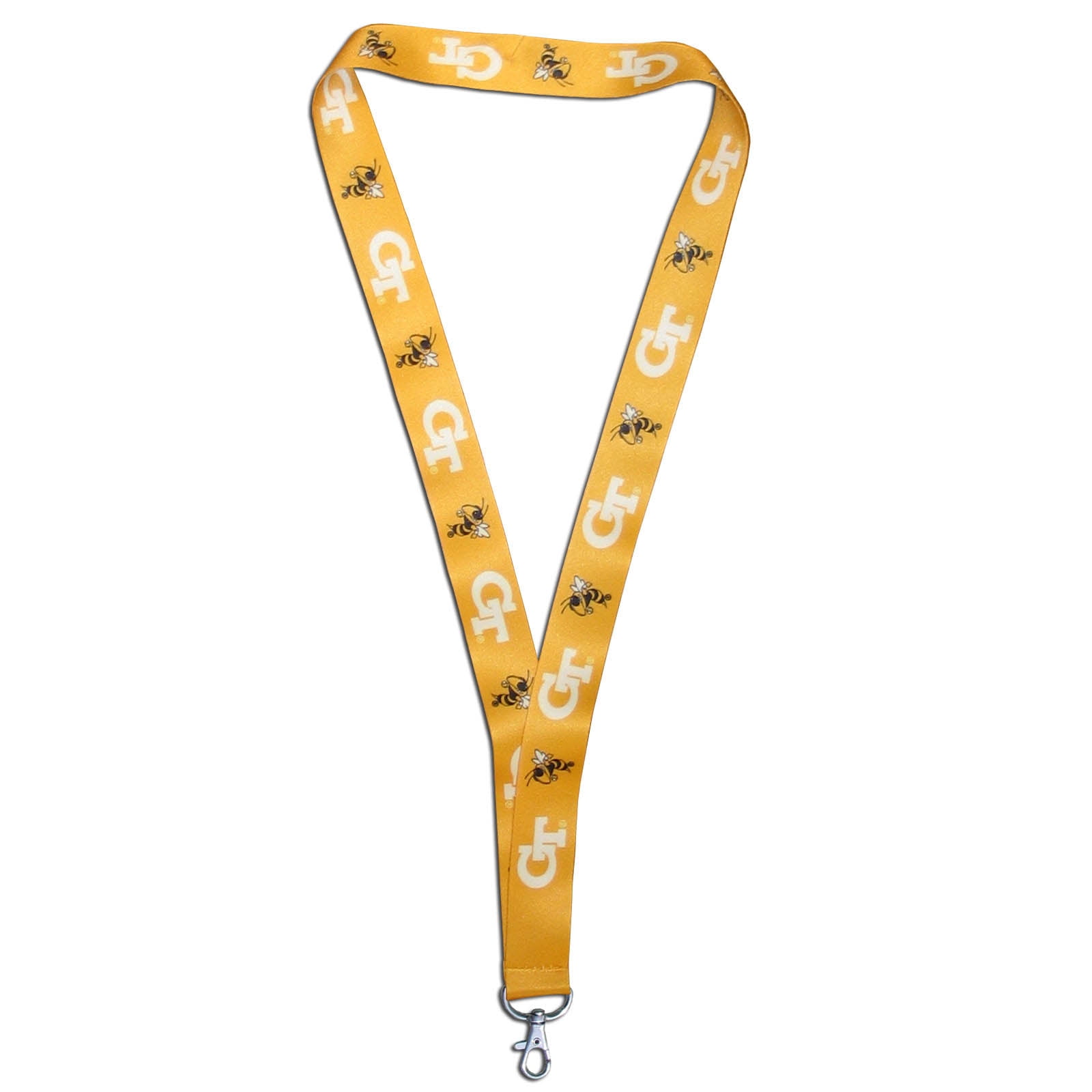 Tech Yellow Jackets Official NCAA Lanyard Key Chain Keychain by
