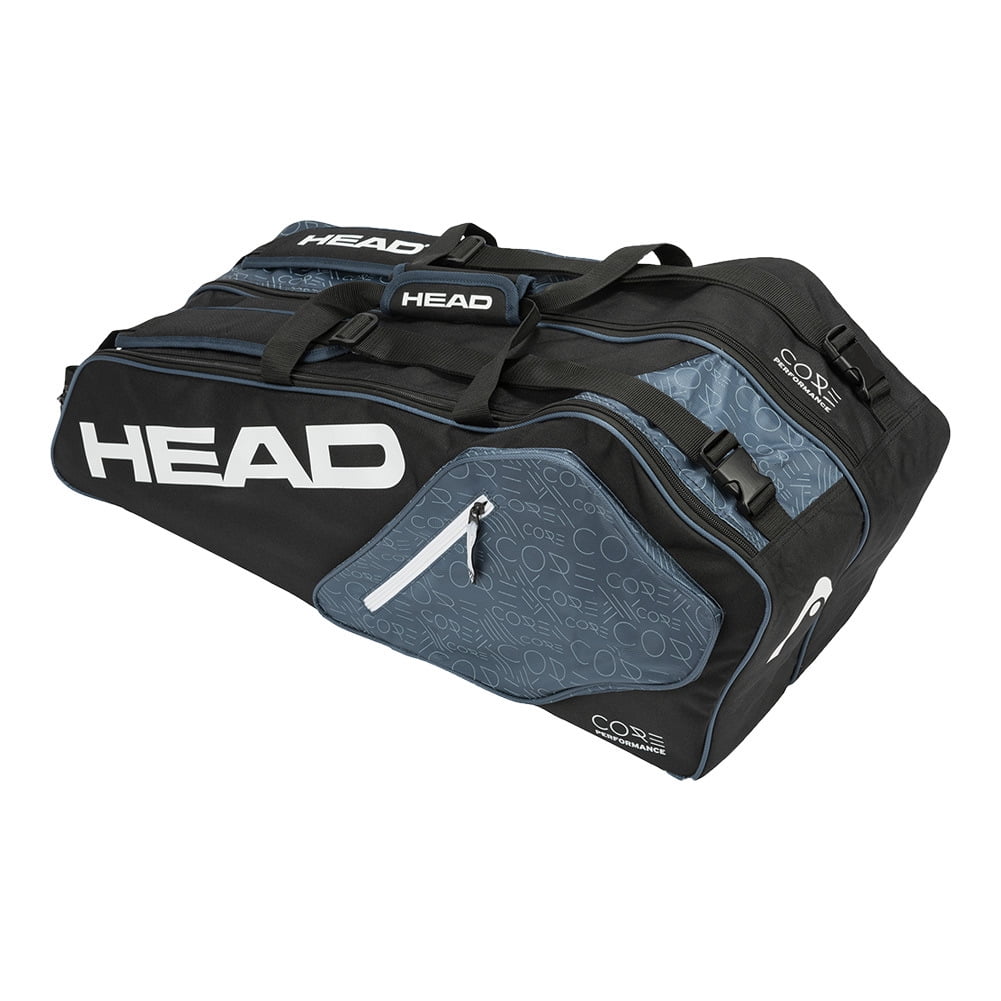 Squash Red Head Core Combi 6 Pack Racquet Bag for Tennis Badminton 
