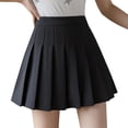 thumbnail image 5 of Minifalda plisada de cintura alta para mujer, falda de tenis skater, 5 of 5