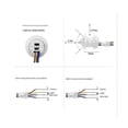 thumbnail image 2 of 2Pcs Motion Sensor Light Switch 110-220V PIR Sensor Smart Detection Time Delay Adjustable Infrared, 2 of 5