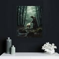 thumbnail image 4 of COMIO  Jesus and Lamb Canvas Wall Art Jesus Running After Lost Lamb Picture Wall Art Jesus Canvas Print Christian Wall Decor Art Christian Home Decor Jesus Pictures Christian Gift, 4 of 4