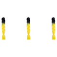 thumbnail image 2 of Minnieouse Cabello trenzado sintético, trenzas impresionantes, extensiones de cabello trenzado sin esfuerzo, cabello trenzado Jumbo B11 Type1 NO1, 2 of 6