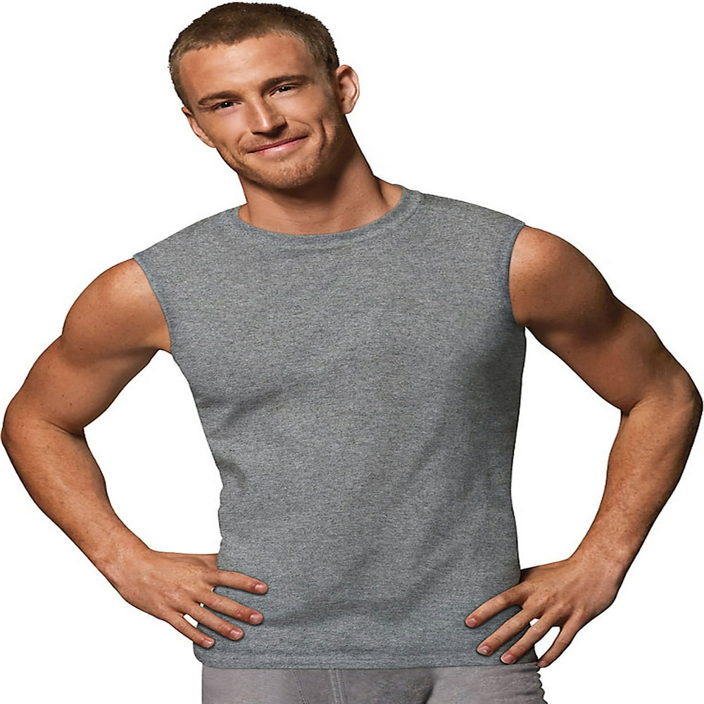 Hanes - Hanes Men's Sport Cool DRI Sleeveless T-Shirt 4-Pack, Style ...