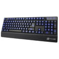 thumbnail image 3 of A4tech GKL-58 G-Cube Illuminate Light Gaming Computer Keyboard, Blue & White, 3 of 4