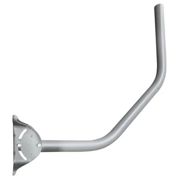 SatelliteSale Under Eave Mount 2" O.D. Heavy Duty Weather Resistant Satellite Dish Mounting Mast for Secure Antenna Installation