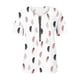 thumbnail image 4 of Blusa informal elegante de manga corta con cremallera y cuello redondo para mujer OAVQHLG3B Store lin121212, 4 of 5