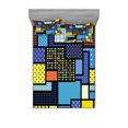 thumbnail image 2 of Moroccan Bedding Set with Sheet & Covers, Oriental Moroccan Motifs in Retro Colors Eastern Bohemian Design, Printed Bedroom Decor 2 Shams, 4 Sizes, Multicolor, by Ambesonne, 2 of 3