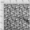 thumbnail image 2 of oneOone Cotton Poplin Gray Fabric Abstracts Craft Projects Decor Fabric Printed By The Yard 56 Inch Wide, 2 of 5