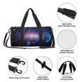 thumbnail image 4 of Fuzoiu Planets Stars And Galaxies1 Print Travel Bag, Large Capacity Travel Bag, Sports Gym Bag, Travel Duffel Bag, Weekender Overnight Bag for Women and Man, 4 of 6
