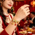 thumbnail image 6 of CEORPER Traditional Mahjong Pattern Soft Rope Wristband Comfortable Daily Accessory, 6 of 9
