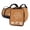 Carhartt Brown, variant on Classic Round Duffel with Utility Pouch, Heavy-Duty, Water-Resistant Packable Gear Bag for Jobsite, Gym, and Travel