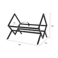 thumbnail image 2 of Tier Vinyl Record Storage Desktop Display Rack Bookshelf CD Stand Magazine, 2 of 4