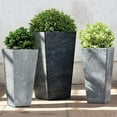thumbnail image 3 of Root & Vessel Ella Tall Planter, Black, 35.5", 3 of 7