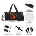 thumbnail image 4 of Balery Molten Lava Abstract Flow Bolsa de Gimnasio para Mujeres y Hombres, Bolsa de Viaje Impermeable, Bolsa de Fin de Semana con Compartimento para Zapatos y Bolsillo Húmedo, 4 of 6