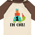 thumbnail image 4 of Inktastic First Birthday Turtle 1 Year Old Boys or Girls Long Sleeve Baby Bodysuit, 4 of 5