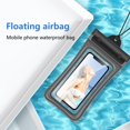 thumbnail image 6 of IPX8 Waterproof Phone Pouch - Floating Dry Bag for Swimming & Diving | Touchscreen Compatible | Fits Phones Up to 7.5" | Adjustable Lanyard Included, 6 of 6