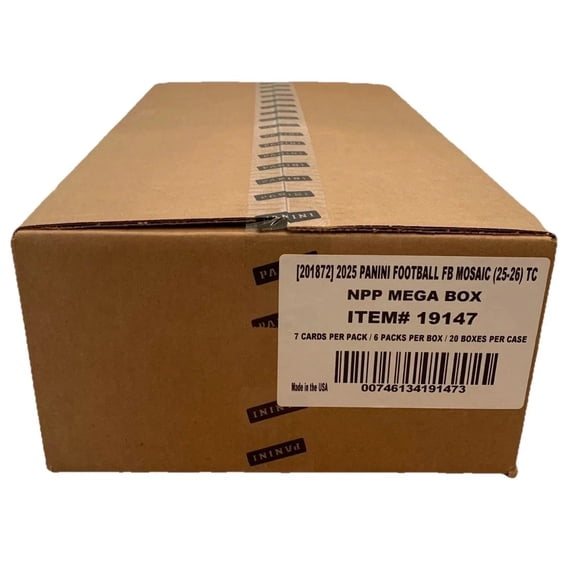 2025 Panini Mosaic Football Mega Box Case (20)