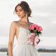 thumbnail image 4 of IDEANATEGRATE Bouquet De Artificial Rosa De Seda Rosa Para Y Fotografía En Bodas Y Eventos, 4 of 6