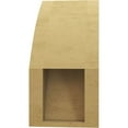 thumbnail image 4 of Ekena Millwork 5"W x 10"D x 10"H Thorton Rough Cedar Woodgrain TimberThane Knee Brace, Primed, 4 of 6