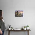 thumbnail image 2 of Cuadro decorativo lienzo faro luminoso sobre rocas olas al atardecer casa de campo junto al mar, lienzo costero en tela canvas horizontal, 2 of 7