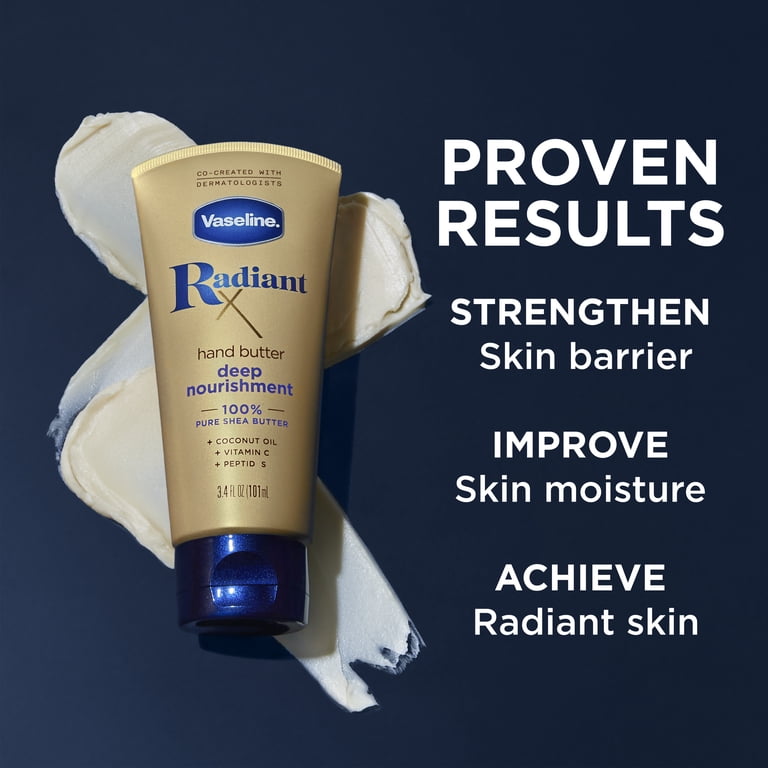Vaseline Radiant X Deep Nourishment Hand Butter 3.4 fl oz