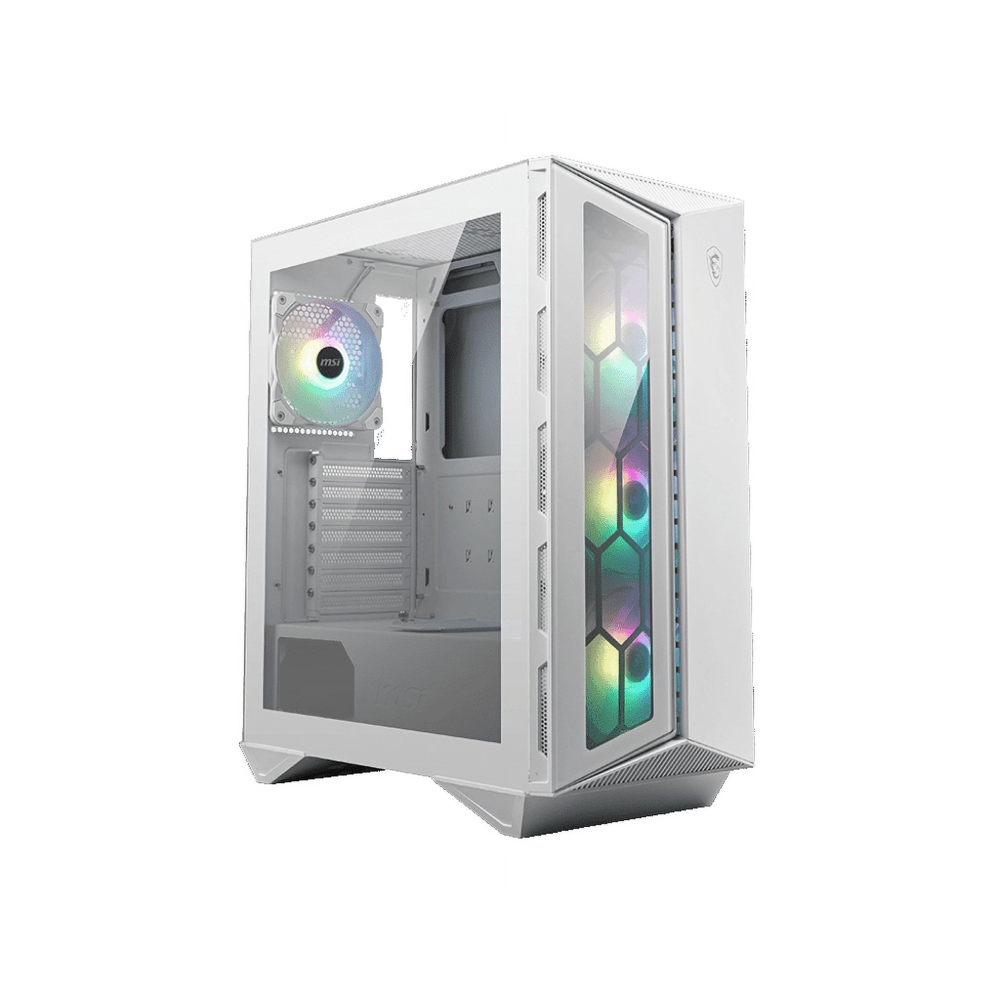 MSI MPG GUNGNIR 110R ATX Mid Tower Computer Case, White