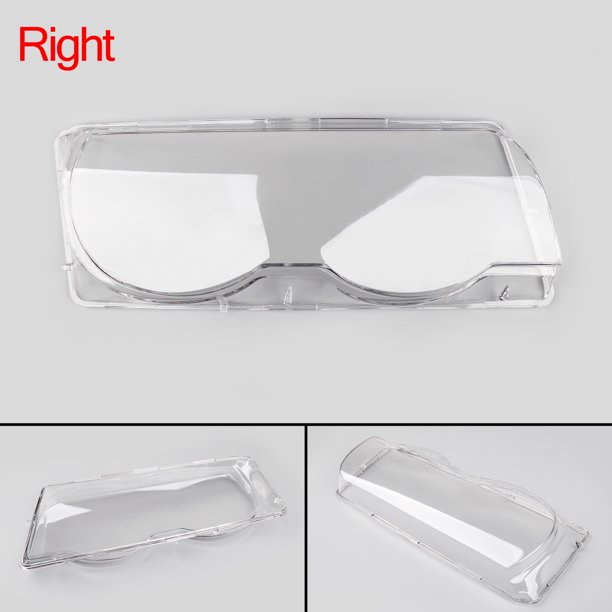 1 unidad de carcasa transparente para faros delanteros de coche para BMW E38 1999-2001 derecha