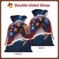 thumbnail image 2 of Naloa Colorful Star River Squirrel Drawstring Christmas Bags, 3D Xmas Gift Bags, Christmas Wrapping Bags, Xmas Goodie Bags, Treat Pouch Bags, Party Favor Bags-Medium, 2 of 9