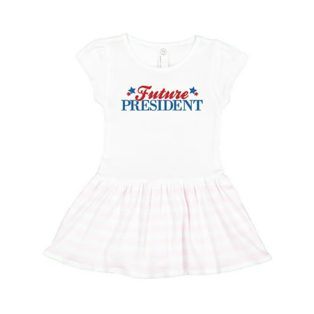 

Inktastic Future President Gift Toddler Girl Dress