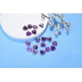 thumbnail image 5 of NOGIS 20 PCS Heart Crystals Natural Healing Crystal Polished Pocket Stones Mini Cute Palm Love Gemstones Set Reiki Energy Balancing Meditation Valentine's Day Gift (Purple), 5 of 7