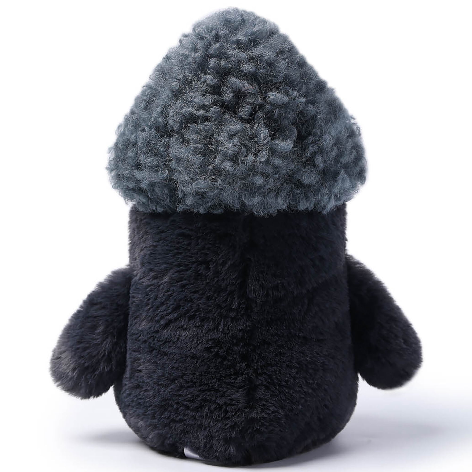 McHugs: Ocean Series - Afro Hair Penguin - 7" Black &White Stuffed Animal Plush, Soft Weighted Cuddle Toy, Cozy Comfort Companion, Baby-Toddler-Kids