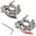 thumbnail image 1 of Car Battery Terminal Clamp Connector, 4 Way Positive and Negative Pole Quick Release Terminal Clip, Applicable to SAE/JIS A Type Post, Compatible with Cars, Trucks and More, 1 of 7