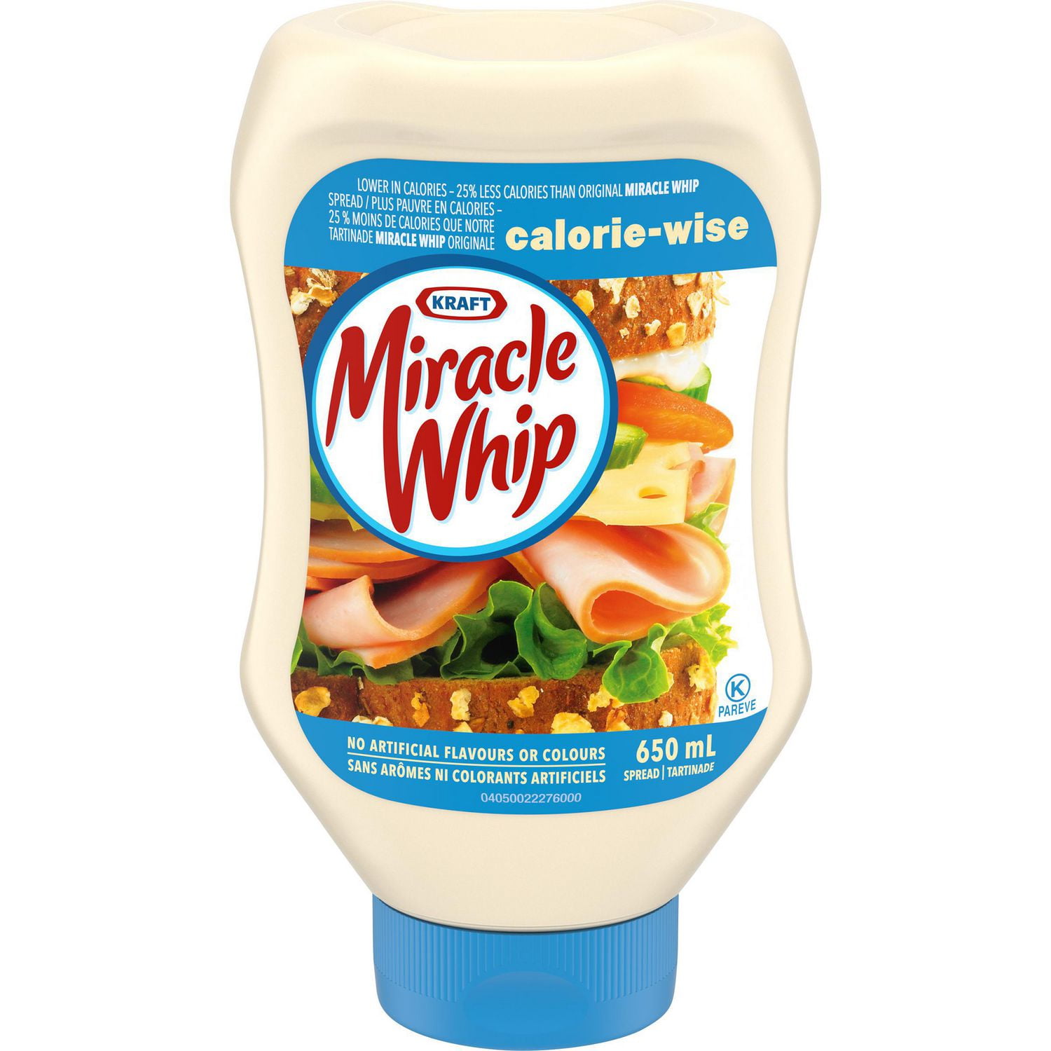 Miracle Whip Calorie Wise Spread Salad Dressings, 650mL