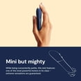 thumbnail image 2 of We-Vibe Tango X Rechargeable Personal Massager for Women, Compact Waterproof Design, Midnight Blue, 2 of 4
