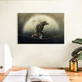thumbnail image 3 of Elephant Stock Bear Balancing Act Wall Art - Horizontal Canvas Wall Art - Living Room Wall Decor - Fantasy And Sci-fi Canvas - Yellow And Brown Decor By Seamless - 12" x 8", 3 of 8