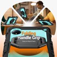 thumbnail image 3 of Case for Xiaomi Redmi Pad SE 8.7 inch 2024, 360 Rotating Stand Handle Shoulder Strap Heavy Duty Shockproof Cover, Sky Blue PC, 3 of 7