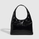 thumbnail image 5 of Bolso Hobo Slouchy Hombro Con Ojales PU para Mujer Al Aire Libre (), 5 of 9