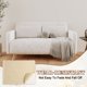thumbnail image 4 of Parche de Reparación de Lino Uxcell, Parches de Tela de Lino Autoadhesivos para Sofá, Ropa, Bolsos, Carpas, Asientos de Automóvil, Muebles Beige Claro, 4 of 7