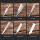 thumbnail image 5 of Juego de 12 Herramientas para tallar madera Yuxing Cuchillos de grabado con mango de madera, 5 of 5