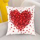 thumbnail image 3 of Fundas de almohada para el día de San Valentín 18 × 18 pulgadas Cojín de boda de aniversario de vacaciones Funda de almohada XBTCLXEBCO Funda de almohada temática del Día de San Valentín, estampado de patrón de amor, 3 of 5