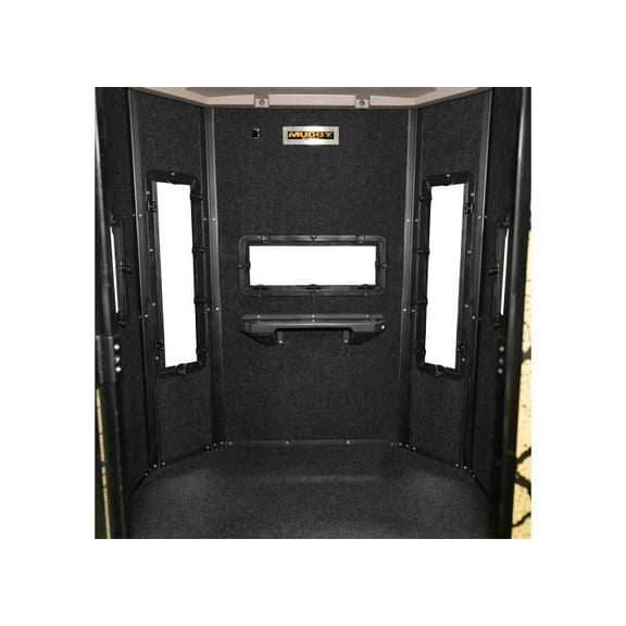 Muddy MUD-BBBST4000 Bull Box Blind Steel Wall Constuction Cracked Mud Camo