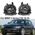 thumbnail image 1 of Gwong Autos Bombilla de niebla Frente Alto Brillo ABS DRL derecha / izquierda Lámpara de conducción 63177315559 63177315560 para BMW 3 Series F35 16-18 Gwong 24014360, 1 of 6