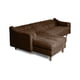 thumbnail image 4 of Sala Modular Sofá Cama Reversible Makora Velvet Chocolate Beehive Memory Foam Modelo Mondlak, 4 of 8