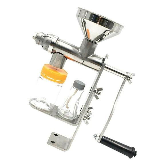 Manual Oil Press Machine Oil Extractor Seeds Oil Peanut Stainless Steel Oil Expeller