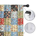 thumbnail image 4 of Pioneer Flower Floral Print Pattern Teens Curtains,Teens Insulated Curtains Set Of 2,Bedroom Essentials,Toddler Room Decor 42"x63", 4 of 5