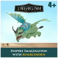 thumbnail image 3 of Dreamworks Dragons, How to Train Your Dragon, Rumblehorn 7.5” Action Figure, 3 of 10