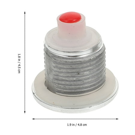

NICEXMAS 2 Pcs Pressure Cooker Lid Replacement Valves Safety Relieving Valves for Kitchen (Silver)